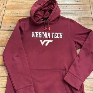 Virginia Tech Under Armour Men’s sweatshirt size Small  like new